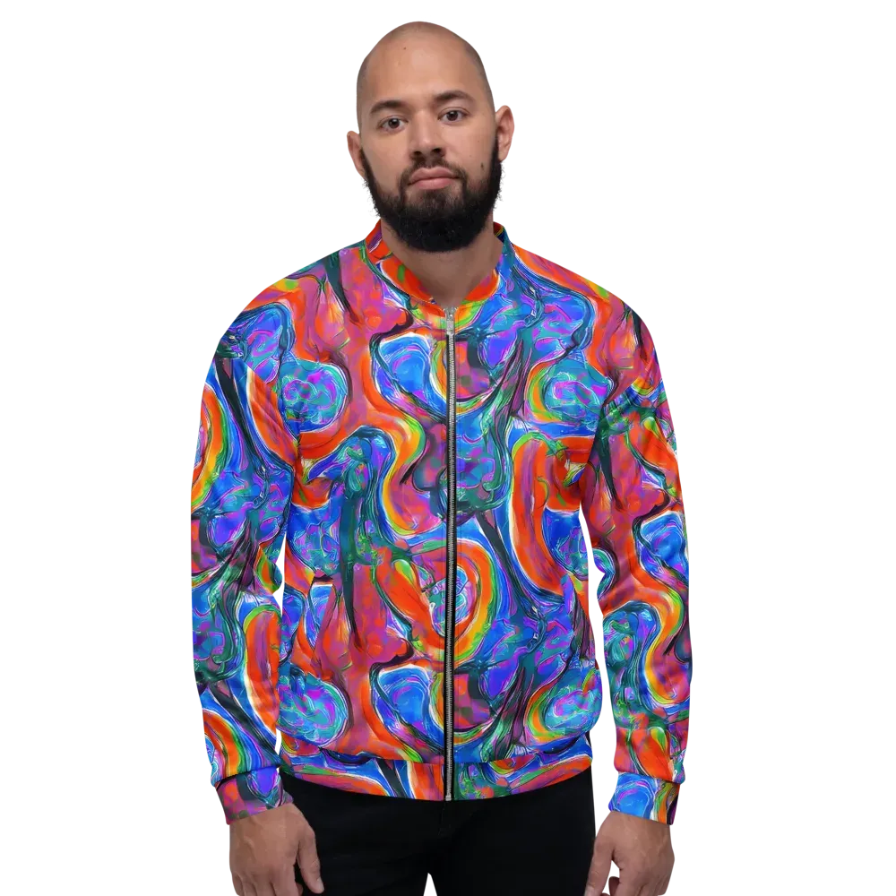 Liquid Spectrum on Bomber Jacket — Front