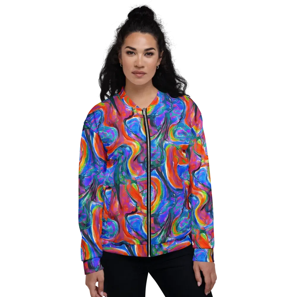 Liquid Spectrum on Bomber Jacket — Front