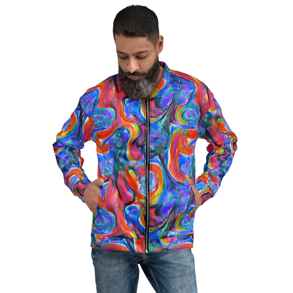 Liquid Spectrum on Bomber Jacket — Front