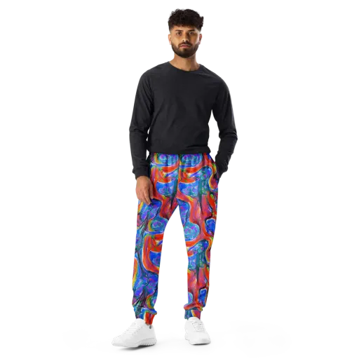 Liquid Spectrum on a Men's Joggers