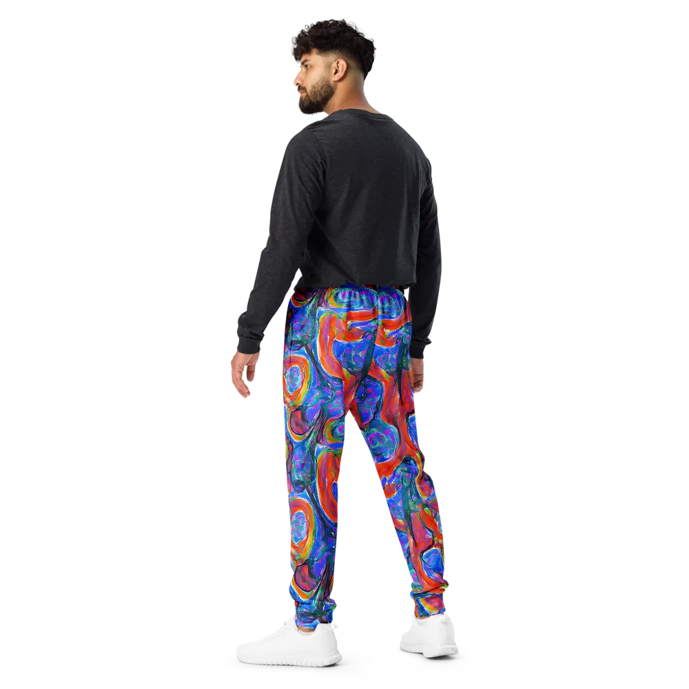 Liquid Spectrum on Men's Joggers — Back