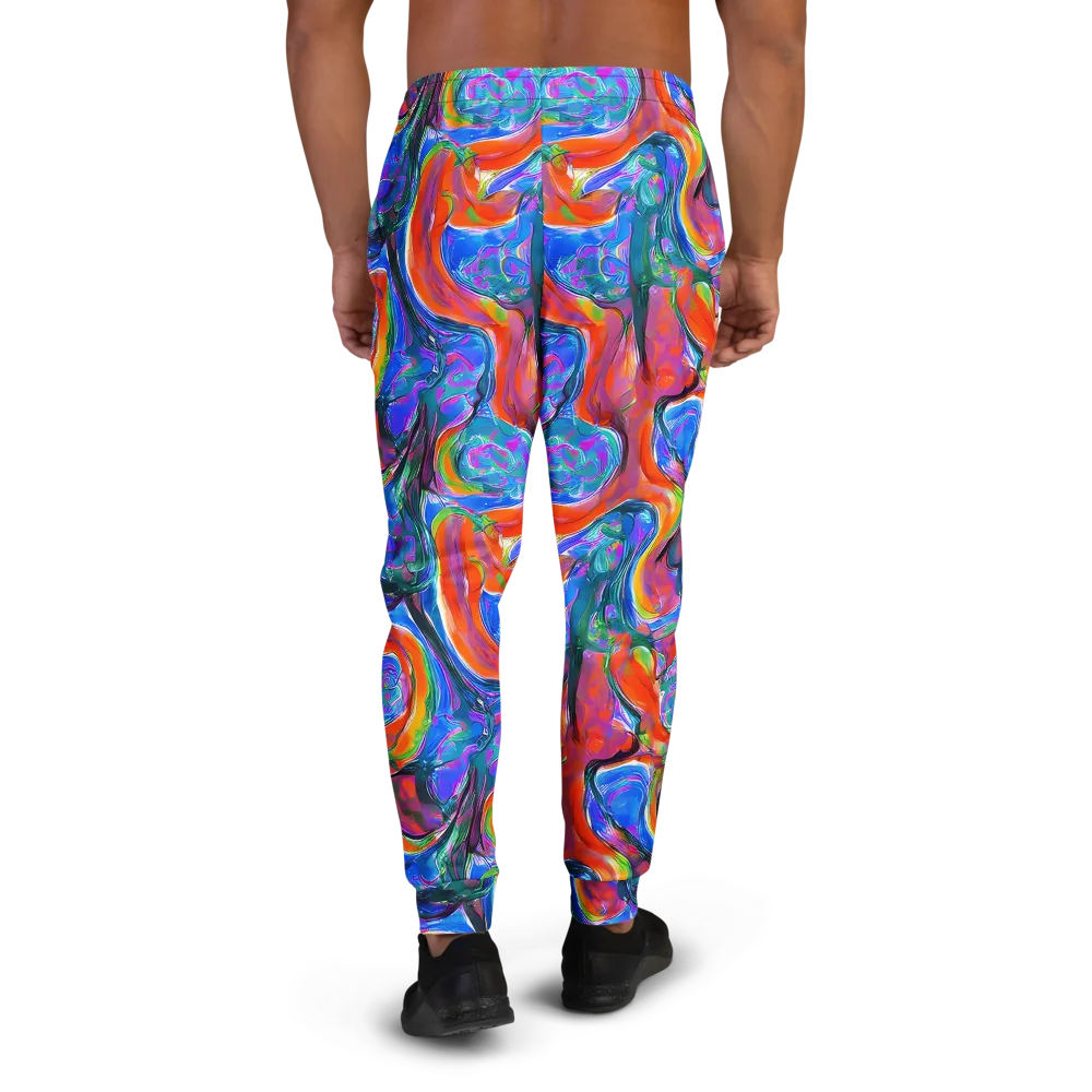 Liquid Spectrum on Men's Joggers — Back