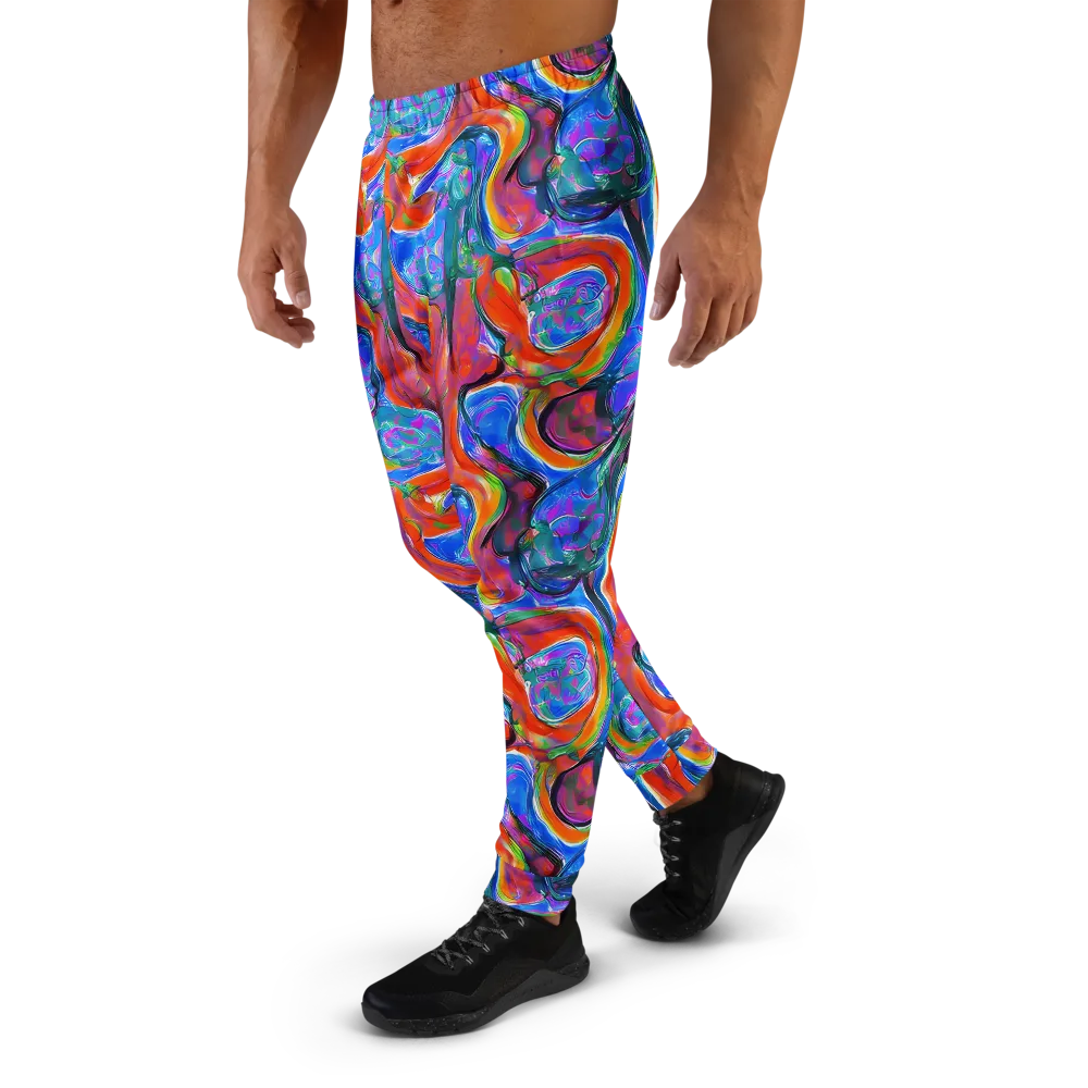 Liquid Spectrum on Men's Joggers — Left