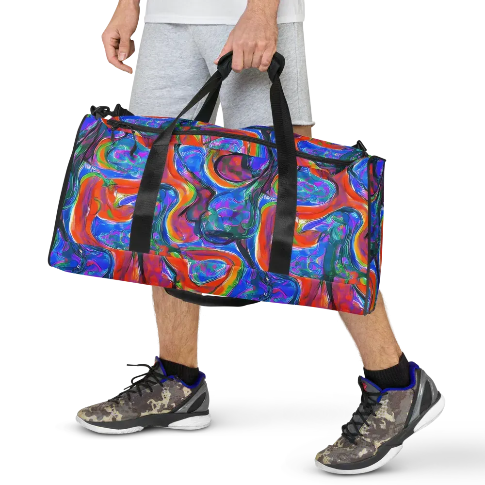 Liquid Spectrum on Duffle Bag — Front