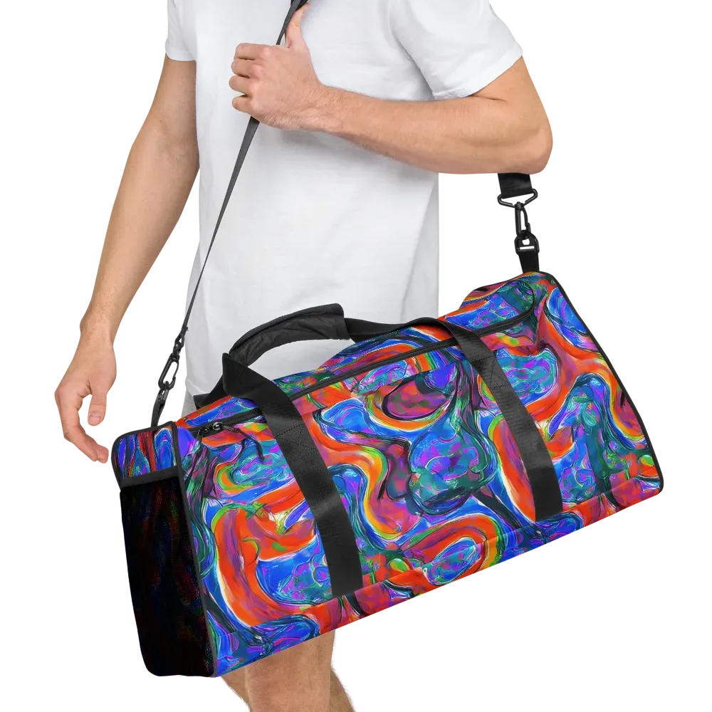 Liquid Spectrum on Duffle Bag — Right Front