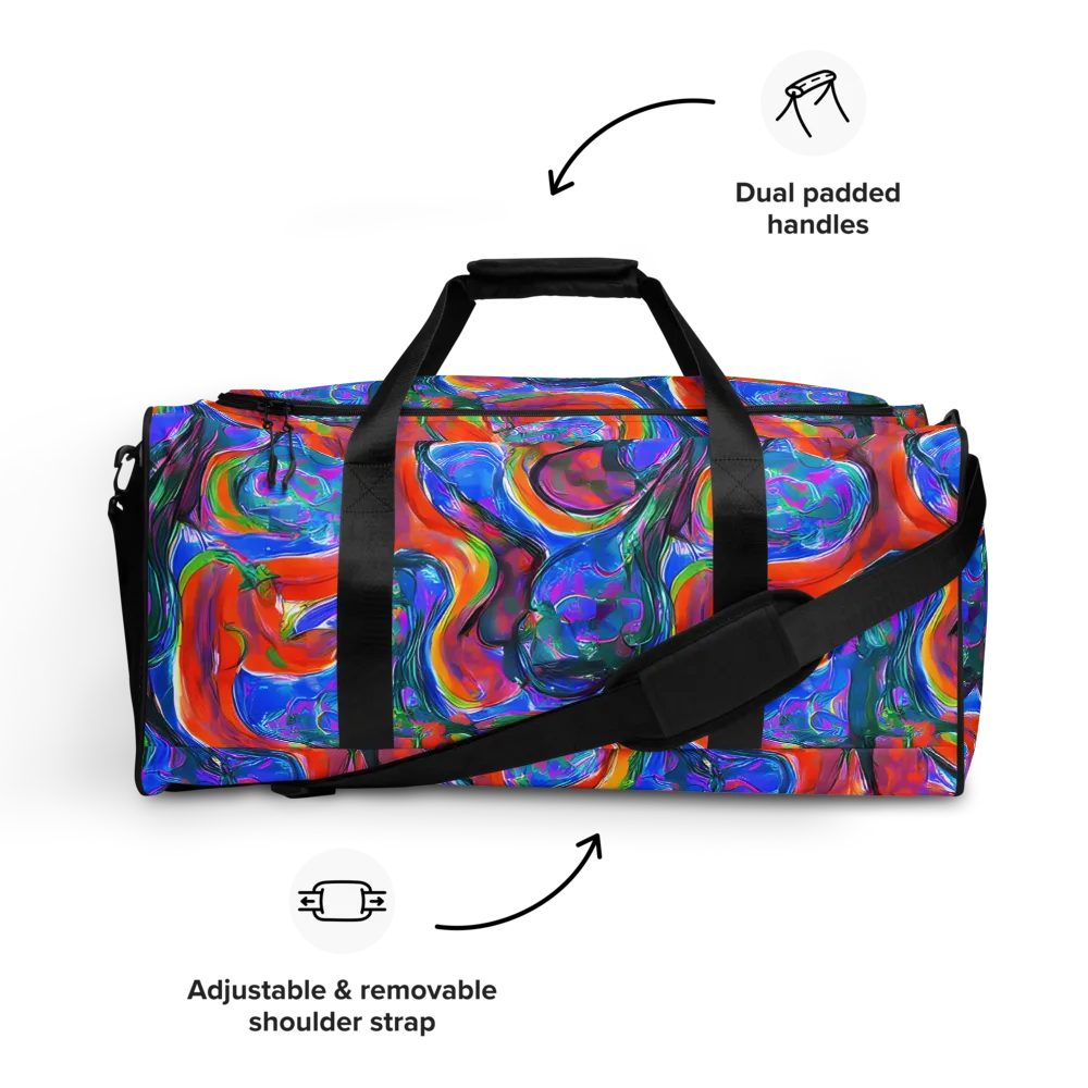 Liquid Spectrum on Duffle Bag — Front