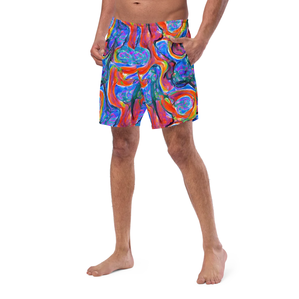 Liquid Spectrum on Swim Trunks — Left Front