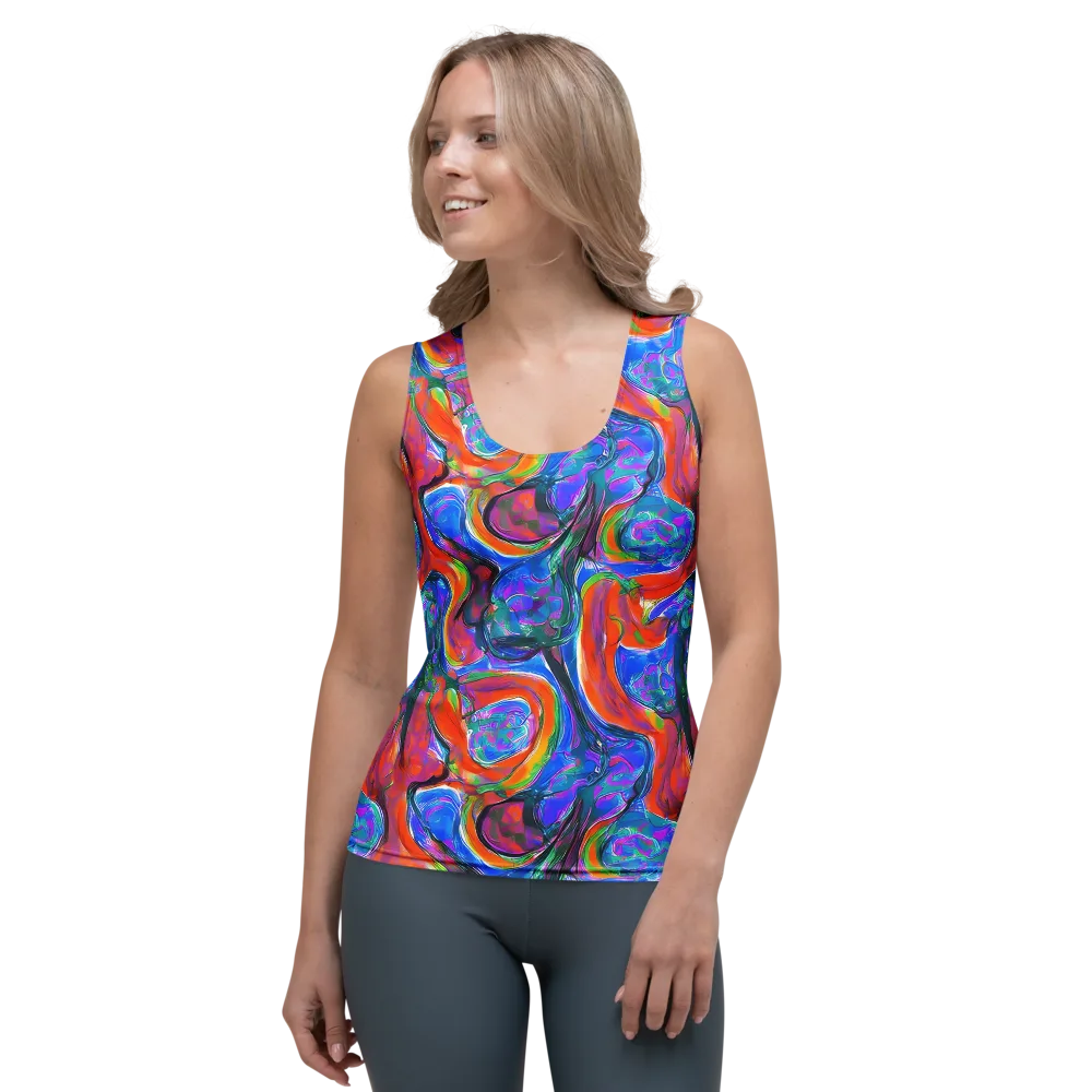 Liquid Spectrum on Women's Tank Top — Front