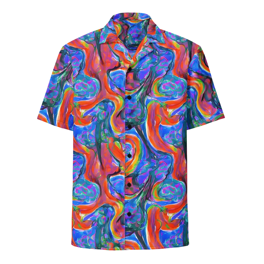 Liquid Spectrum on Button Shirt — Front
