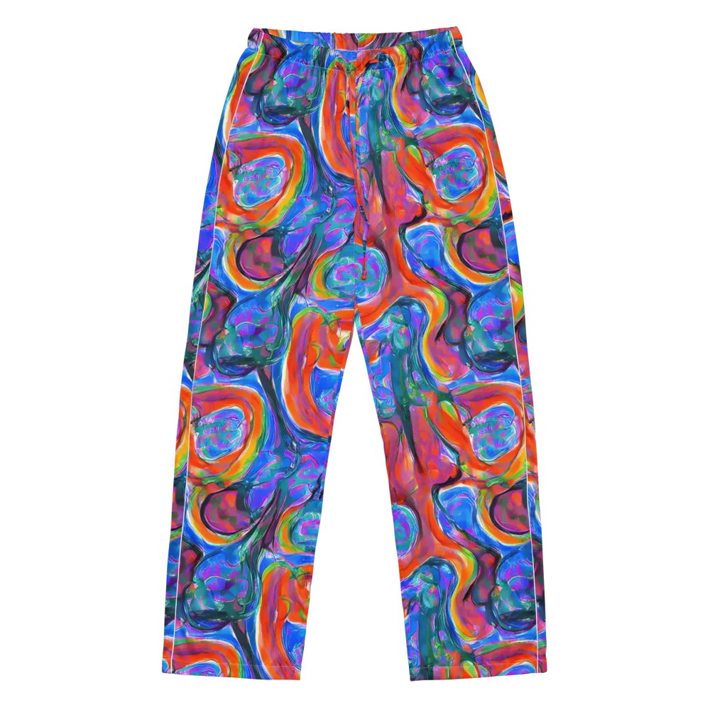 Liquid Spectrum on Women's Pajama Pants — Front