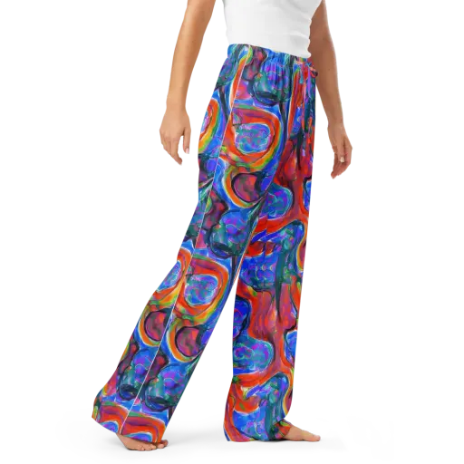 Liquid Spectrum on a Women's Pajama Pants
