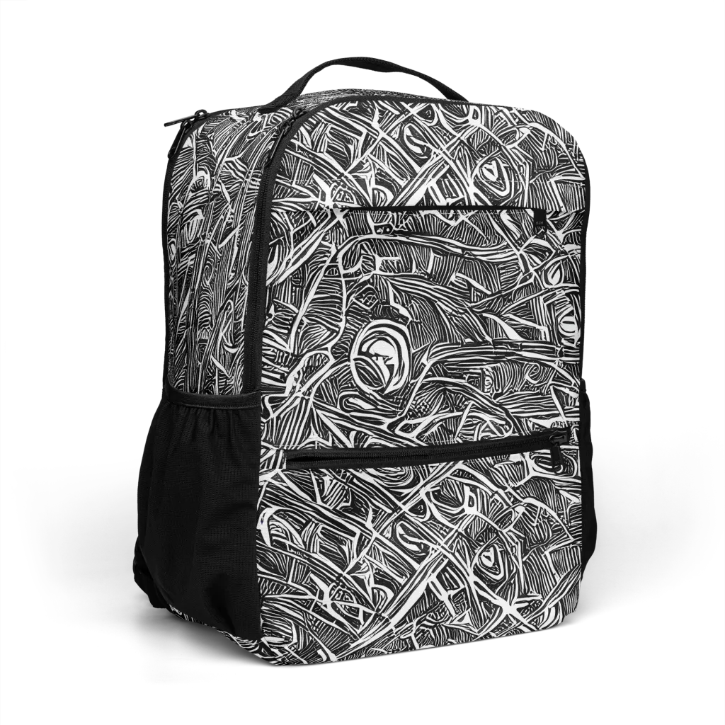 Blackline Rapture on Utility Backpack — Right Front
