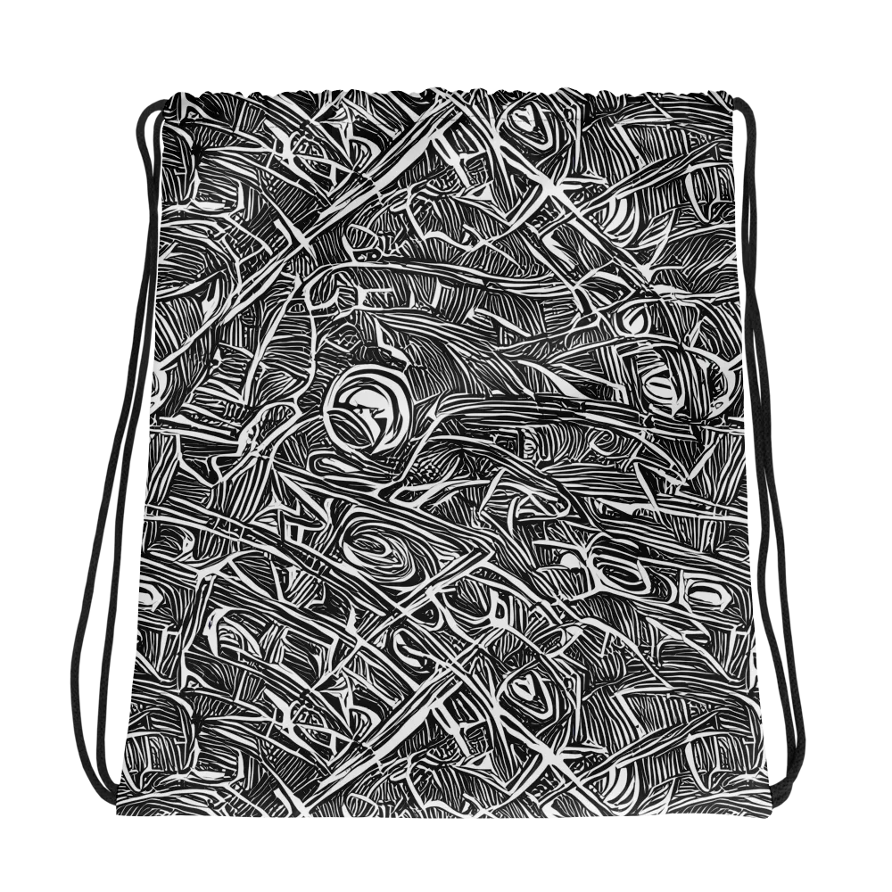 Blackline Rapture on Drawstring Bag — Photo