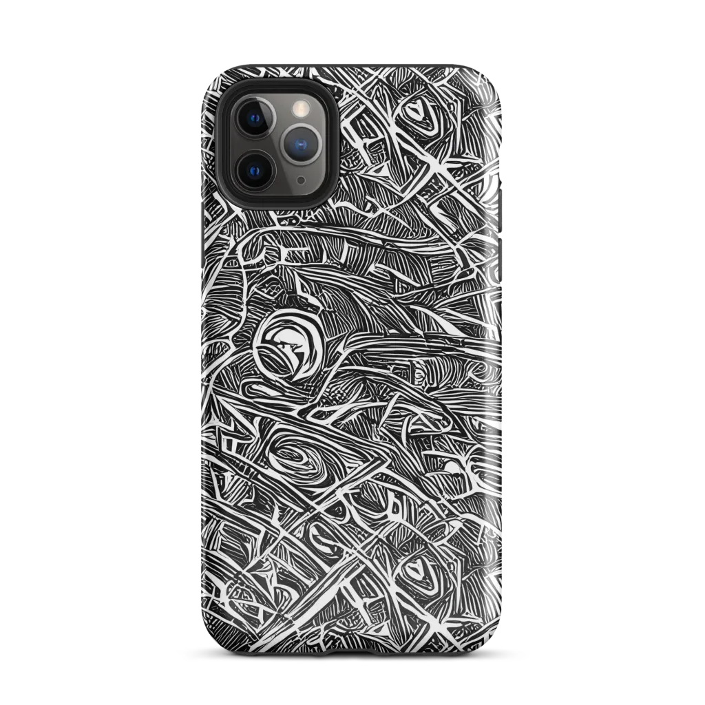 Blackline Rapture on Tough Case for iPhone® — Front