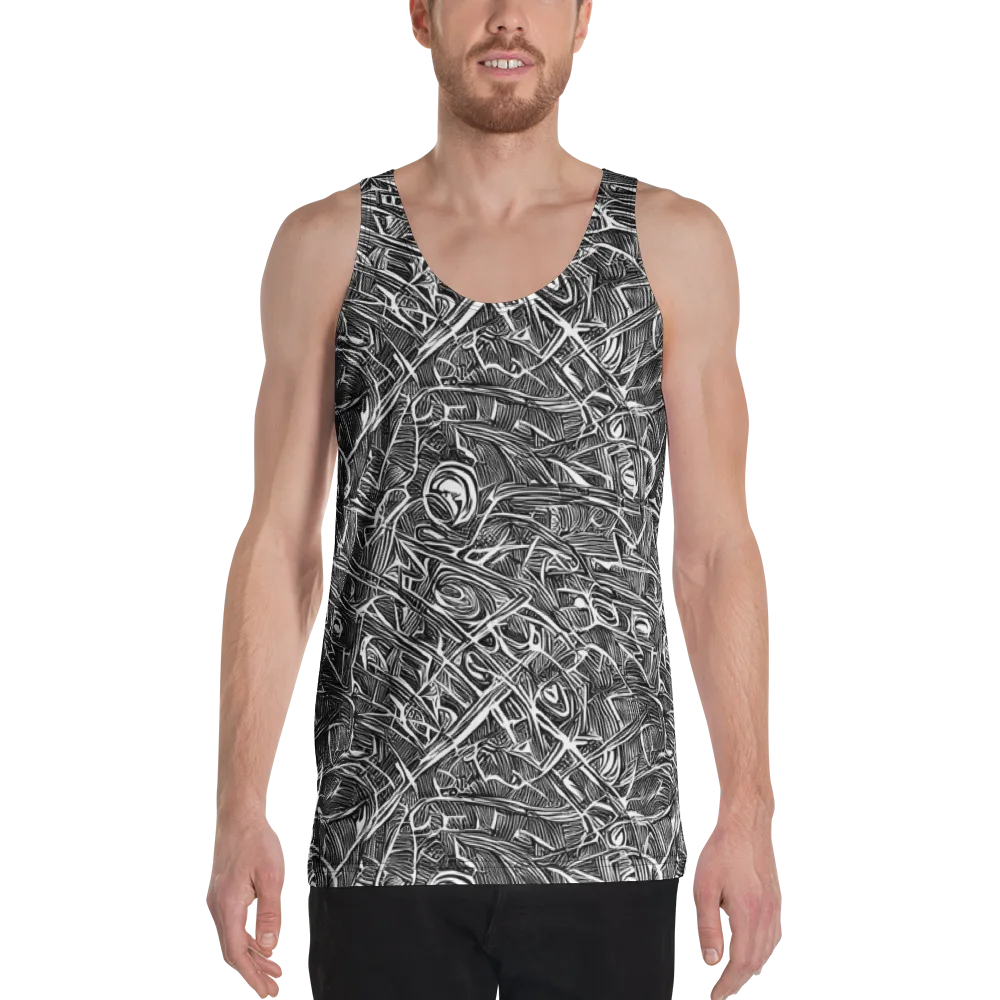 Blackline Rapture on Men's Tank Top — Front