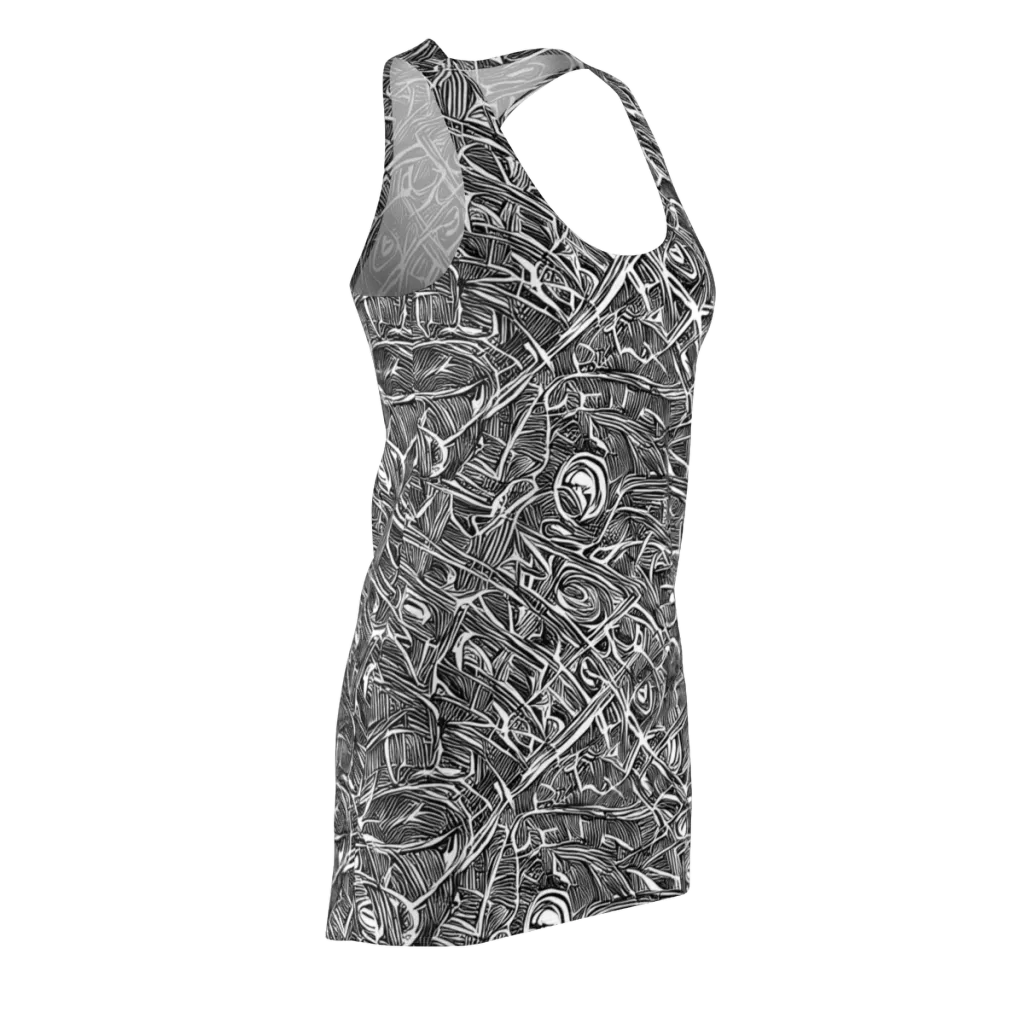 Blackline Rapture on Racerback Dress — Front Side