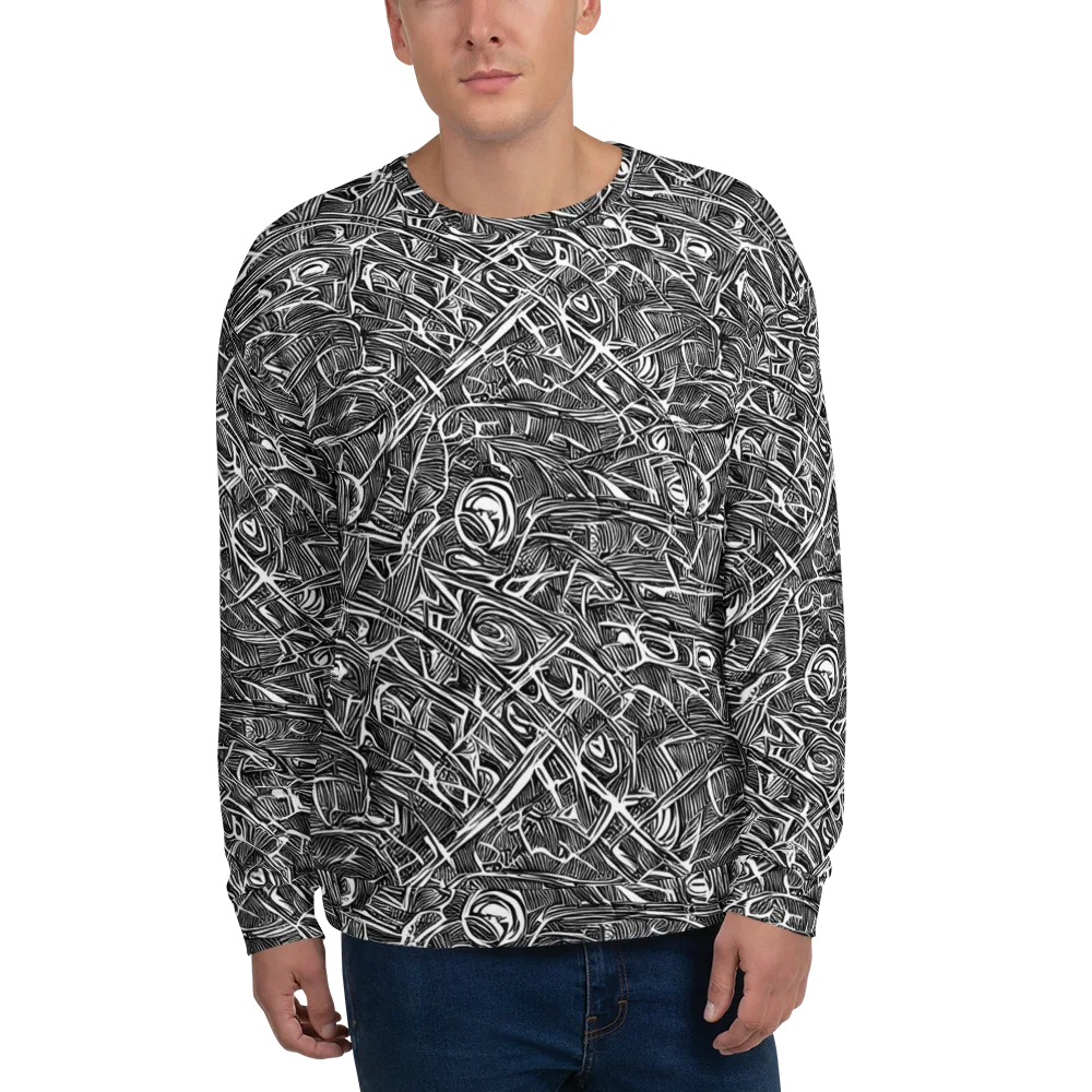 Blackline Rapture on Sweatshirt — Front