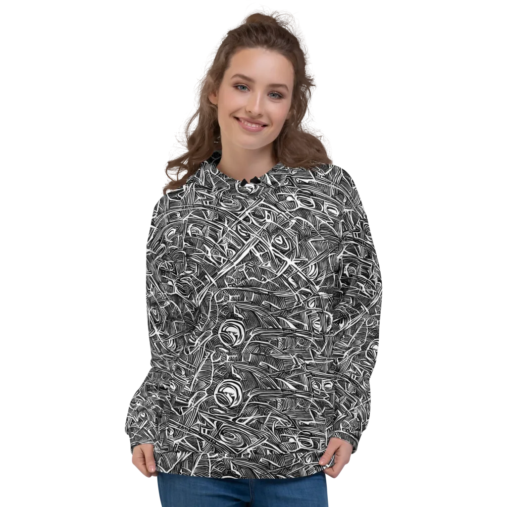 Blackline Rapture on Hoodie — Front