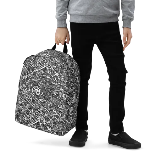 Blackline Rapture on a Minimalist Backpack