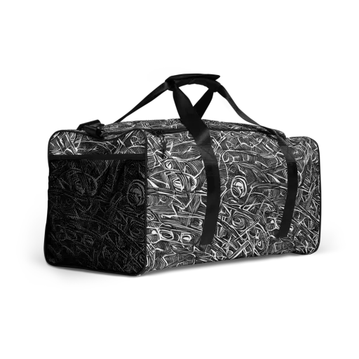 Blackline Rapture on a Duffle Bag