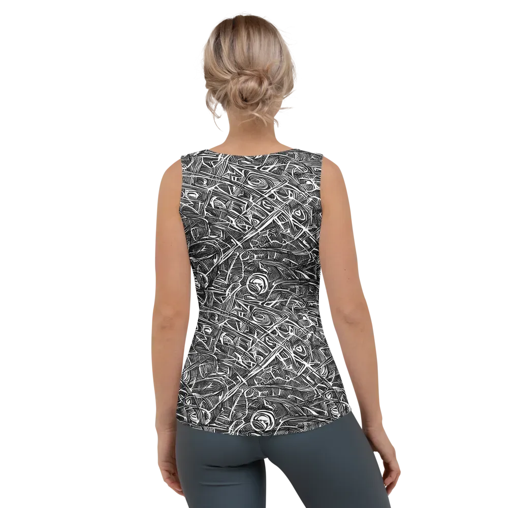 Blackline Rapture on Women's Tank Top — Back