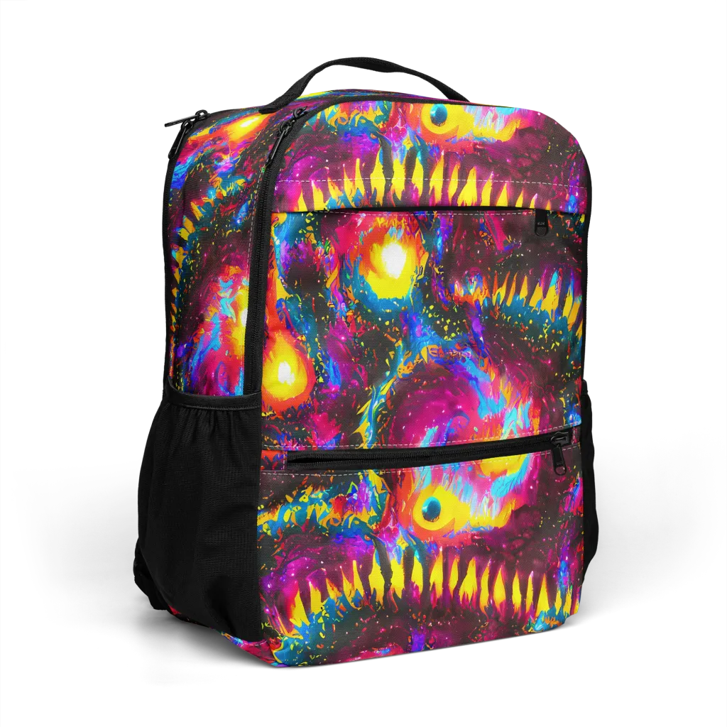 Lava Garden on Utility Backpack — Right Front