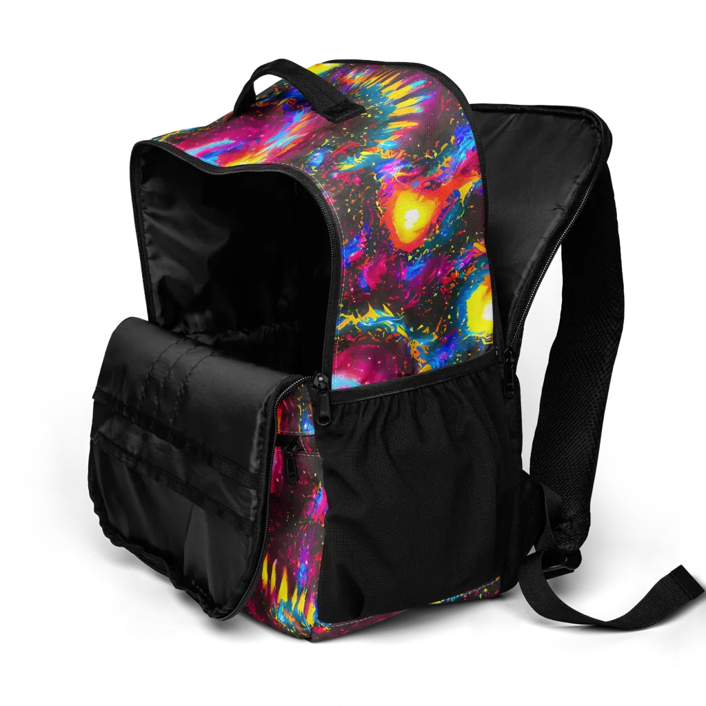 Lava Garden on Utility Backpack — Product details 2