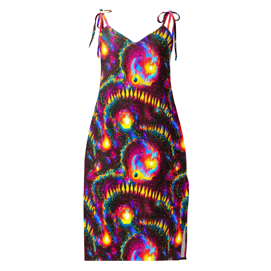 Lava Garden on Slip Dress — Front