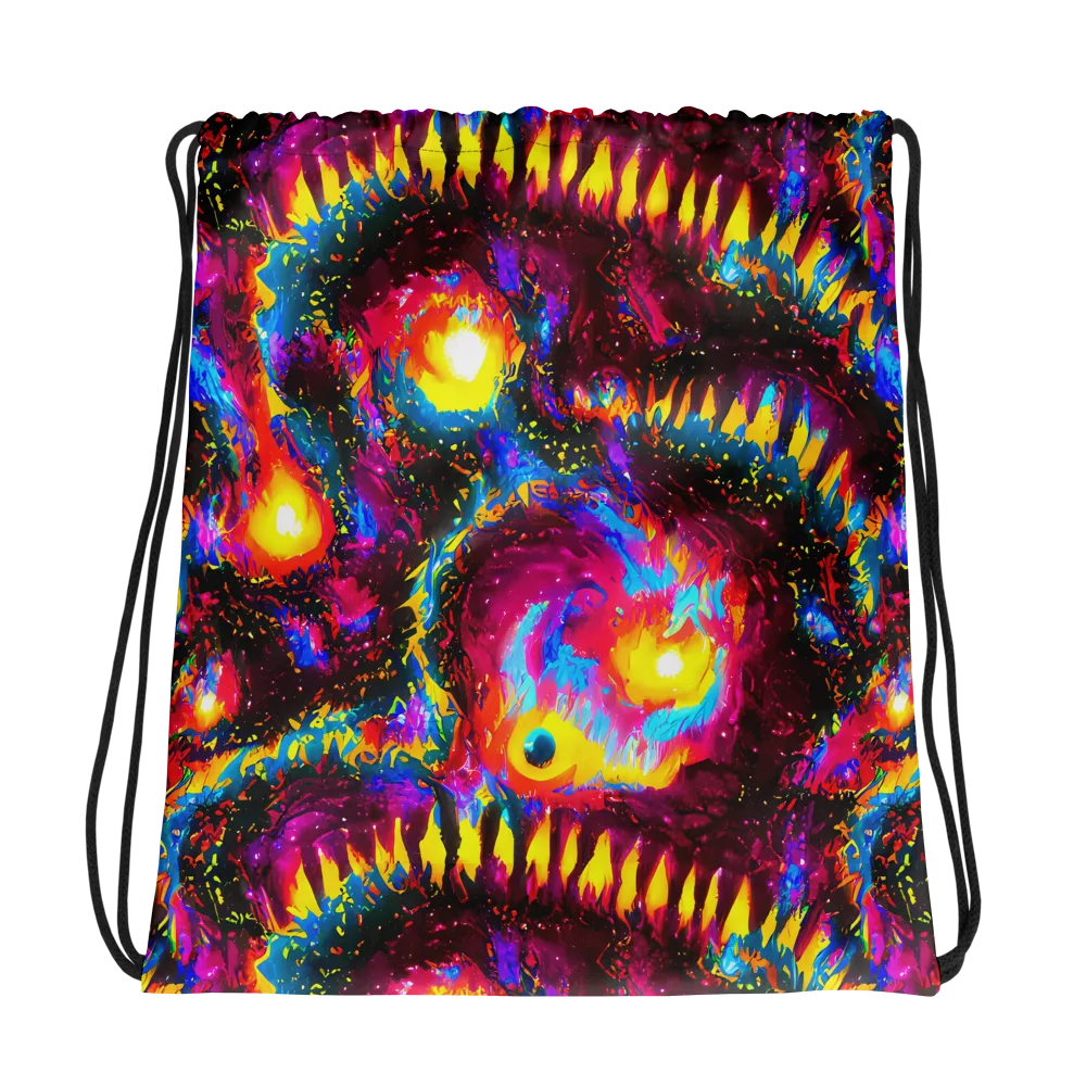 Lava Garden on Drawstring Bag — Photo
