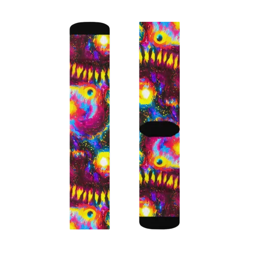 Lava Garden on a Socks