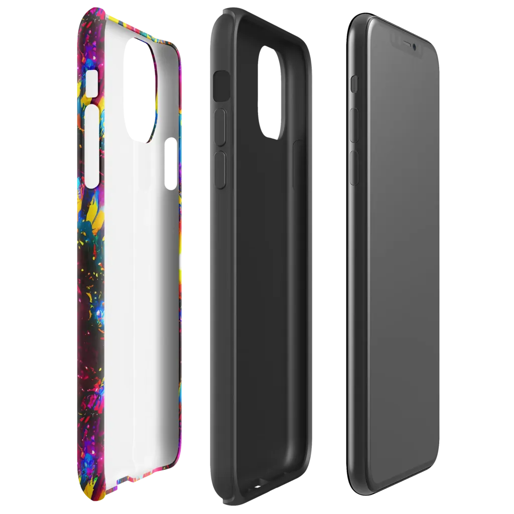 Lava Garden on Tough Case for iPhone® — Right