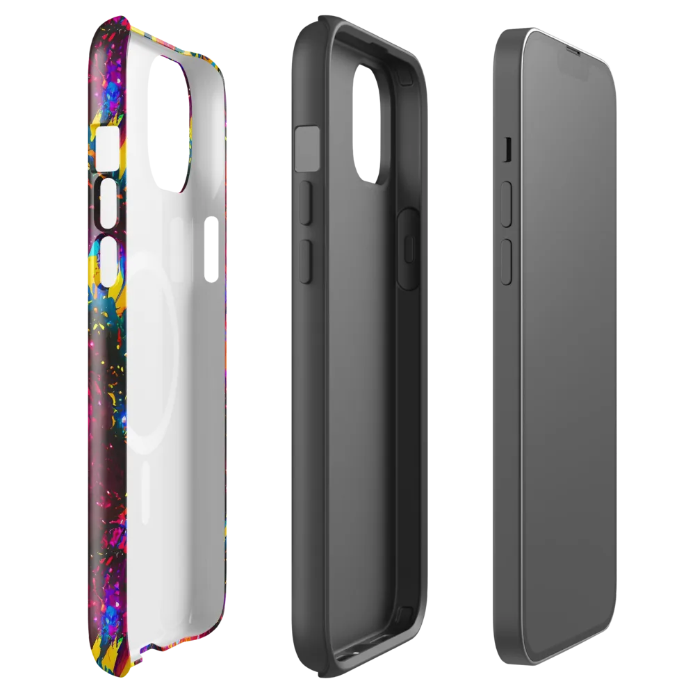 Lava Garden on MagSafe Tough Case for iPhone® — Front