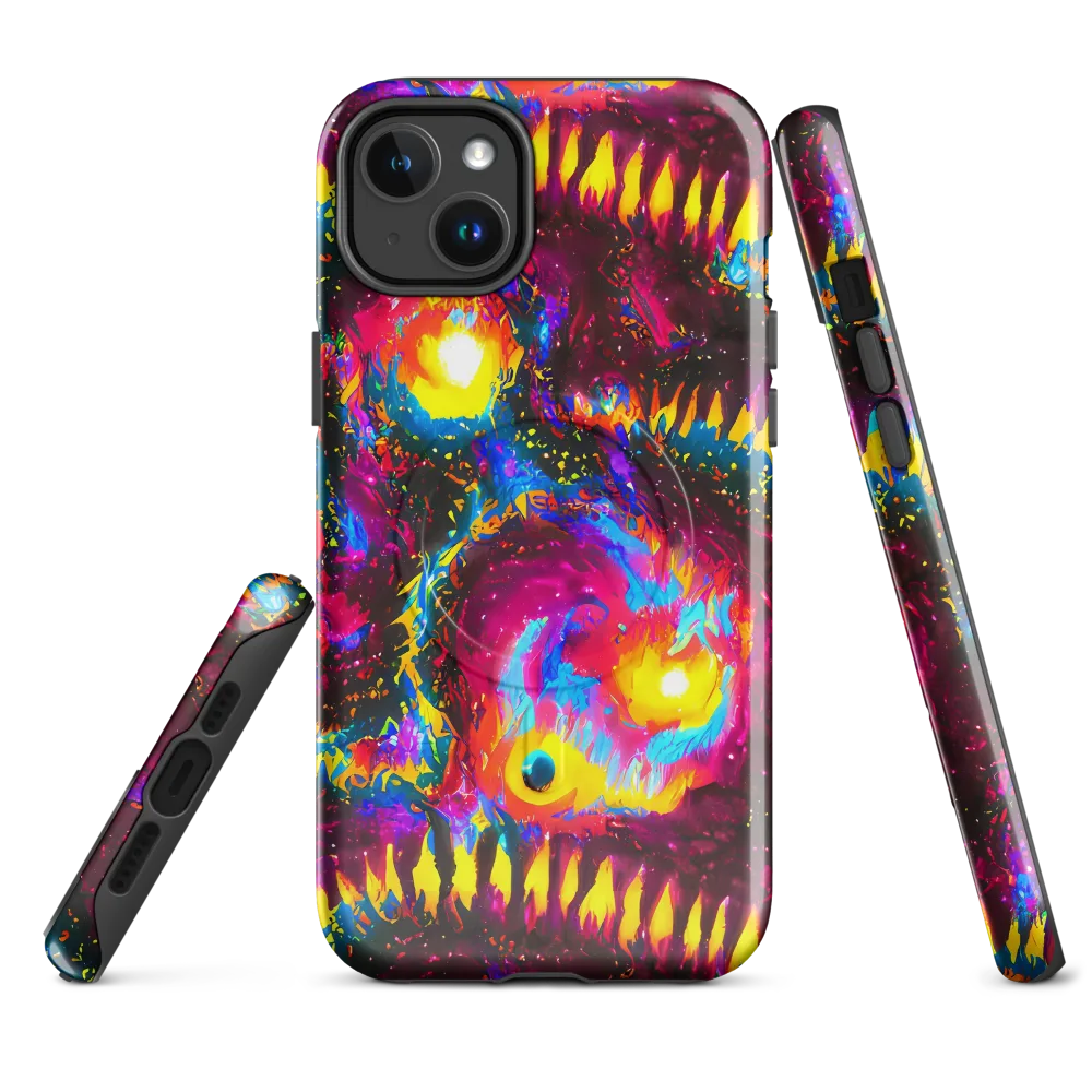 Lava Garden on MagSafe Tough Case for iPhone® — Front