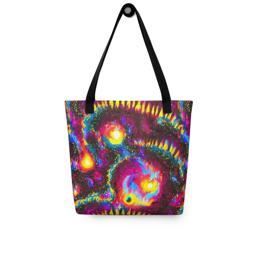 Lava Garden on a Tote Bag