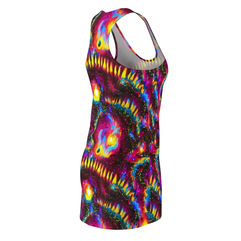 Lava Garden on Racerback Dress — Back Side