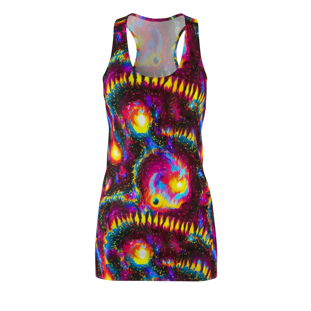 Lava Garden on Racerback Dress — Front