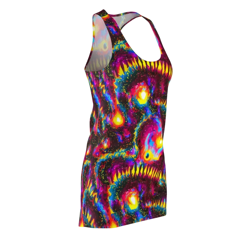 Lava Garden on Racerback Dress — Front Side