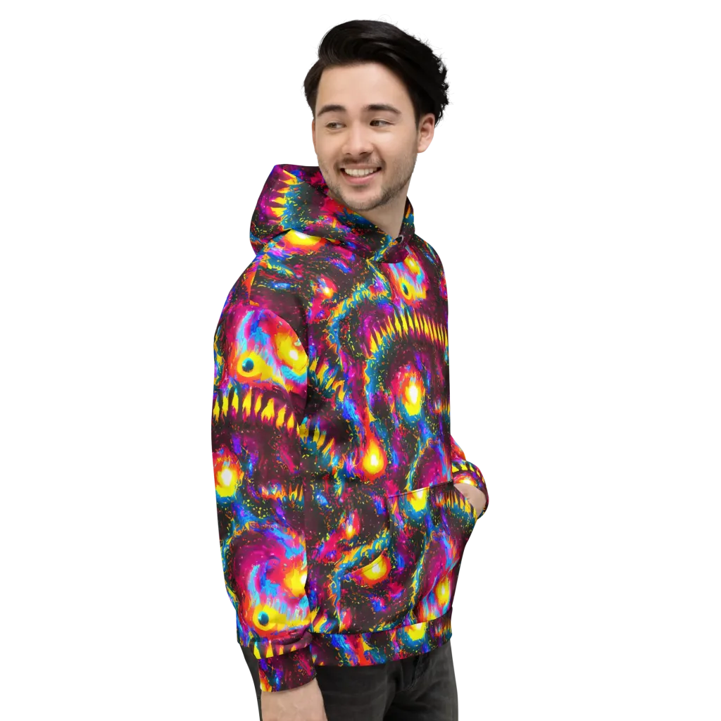 Lava Garden on Hoodie — Right