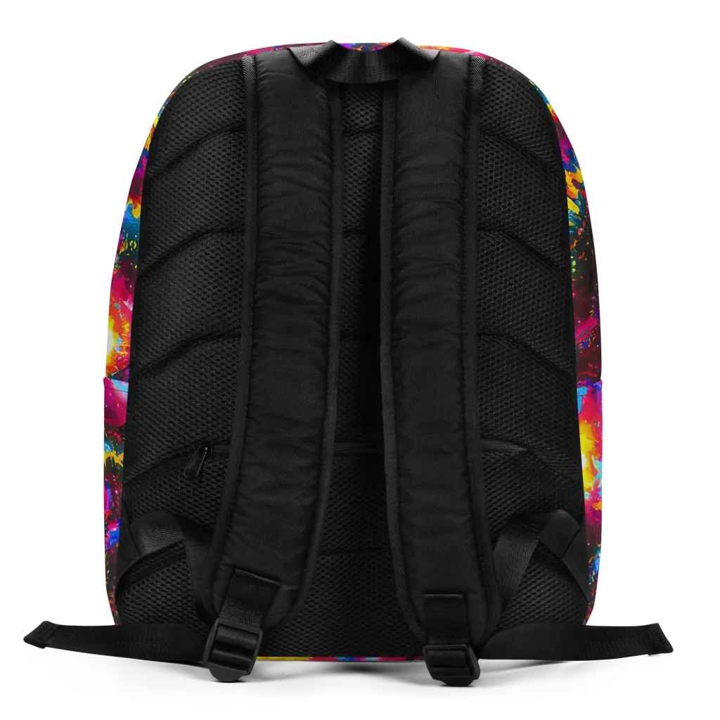 Lava Garden on Minimalist Backpack — Back