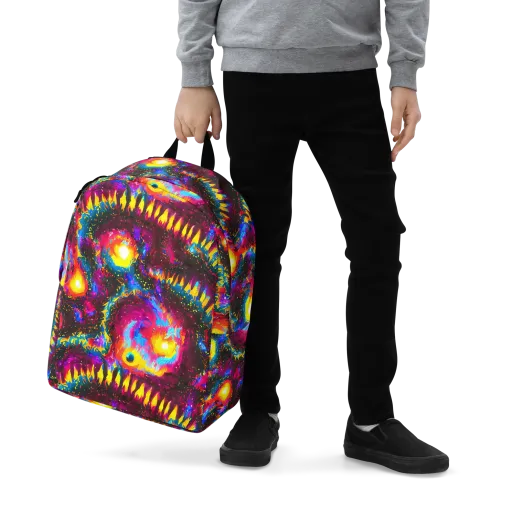 Lava Garden on a Minimalist Backpack
