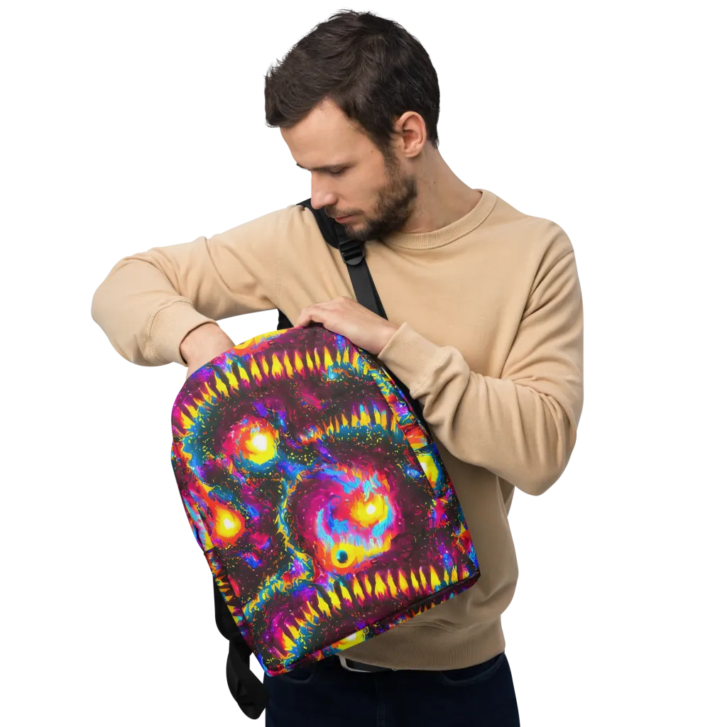 Lava Garden on Minimalist Backpack — Front
