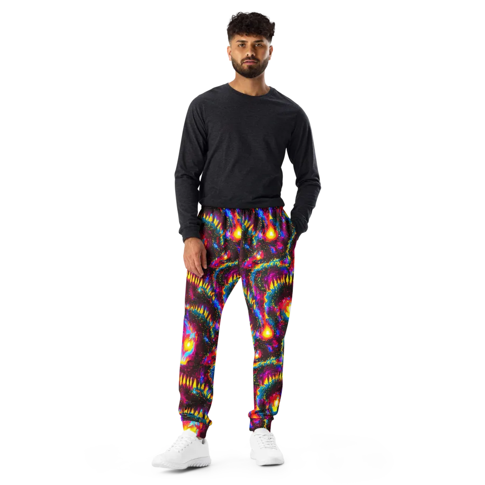 Lava Garden on Men's Joggers — Front