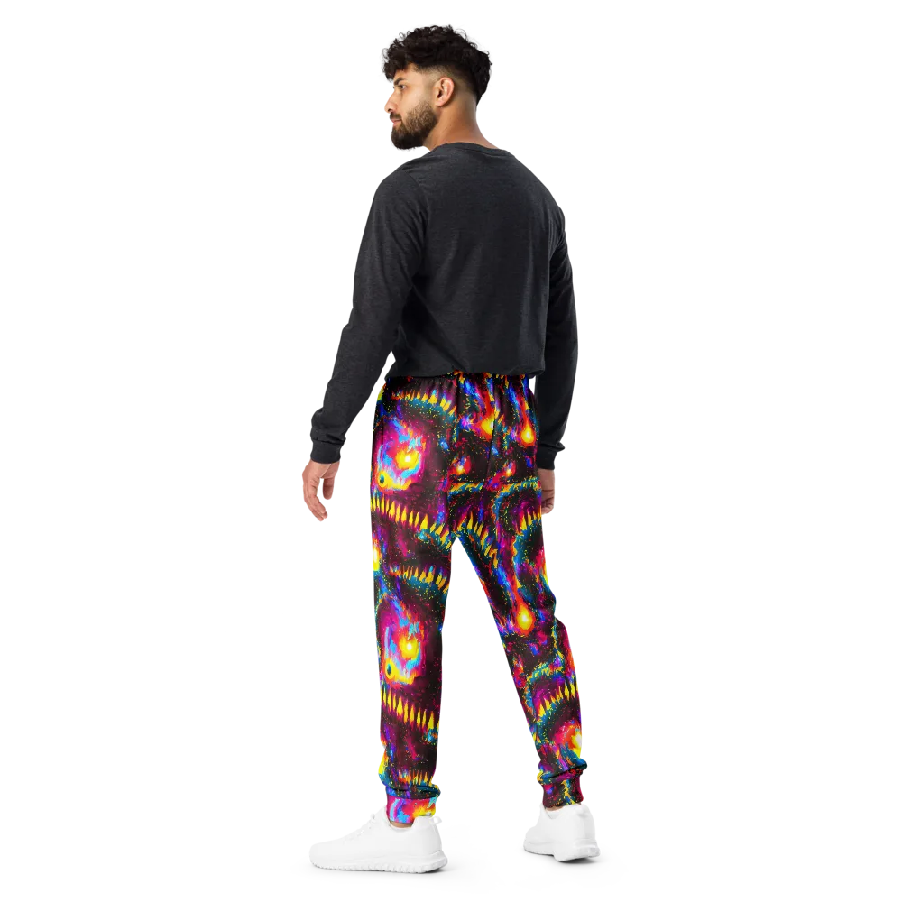 Lava Garden on Men's Joggers — Back