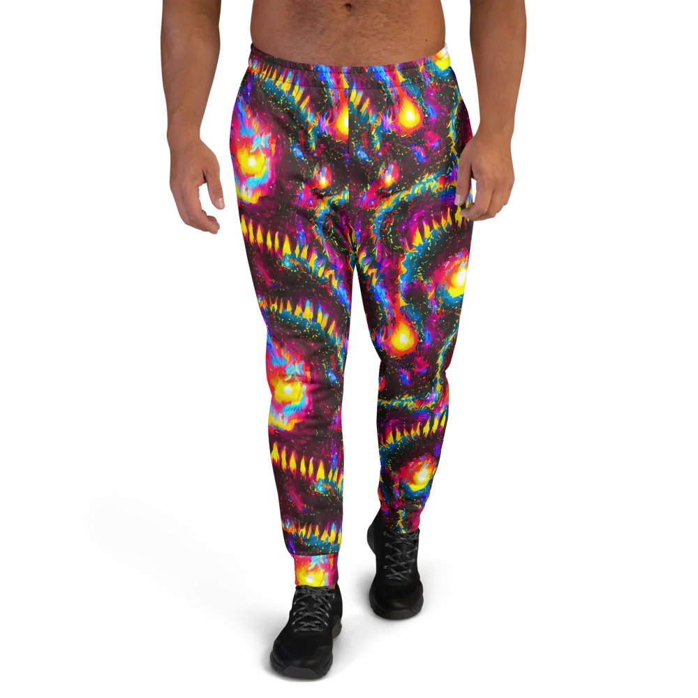 Lava Garden on Men's Joggers — Front