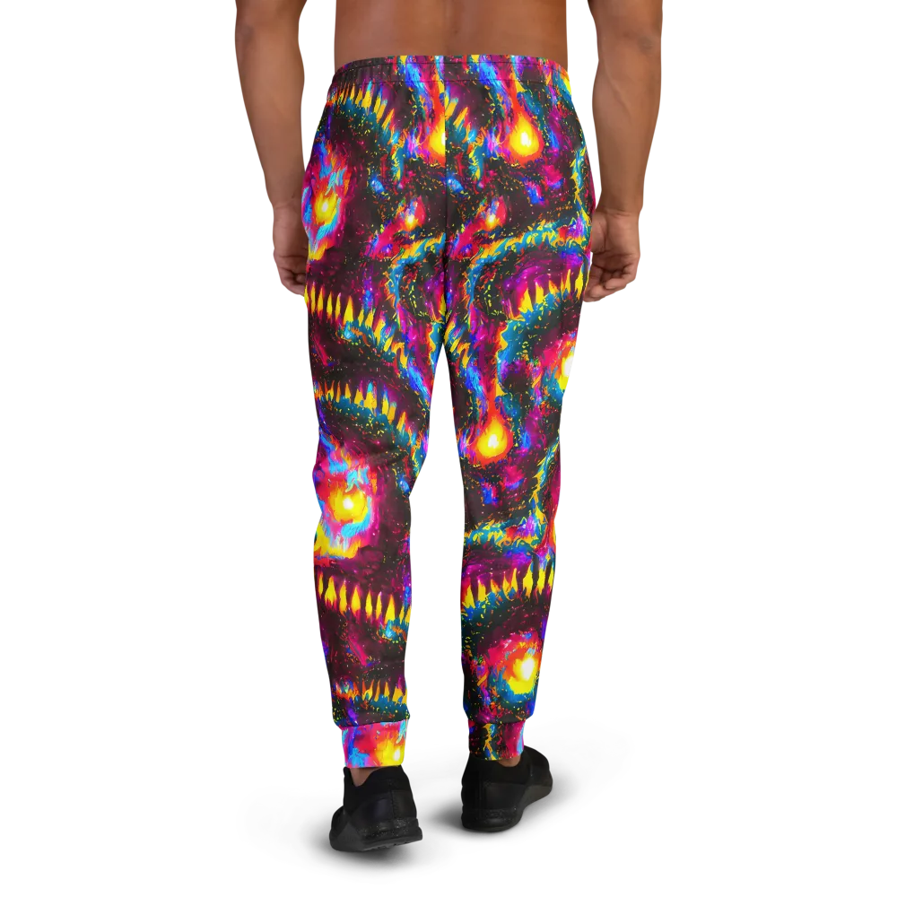 Lava Garden on Men's Joggers — Back