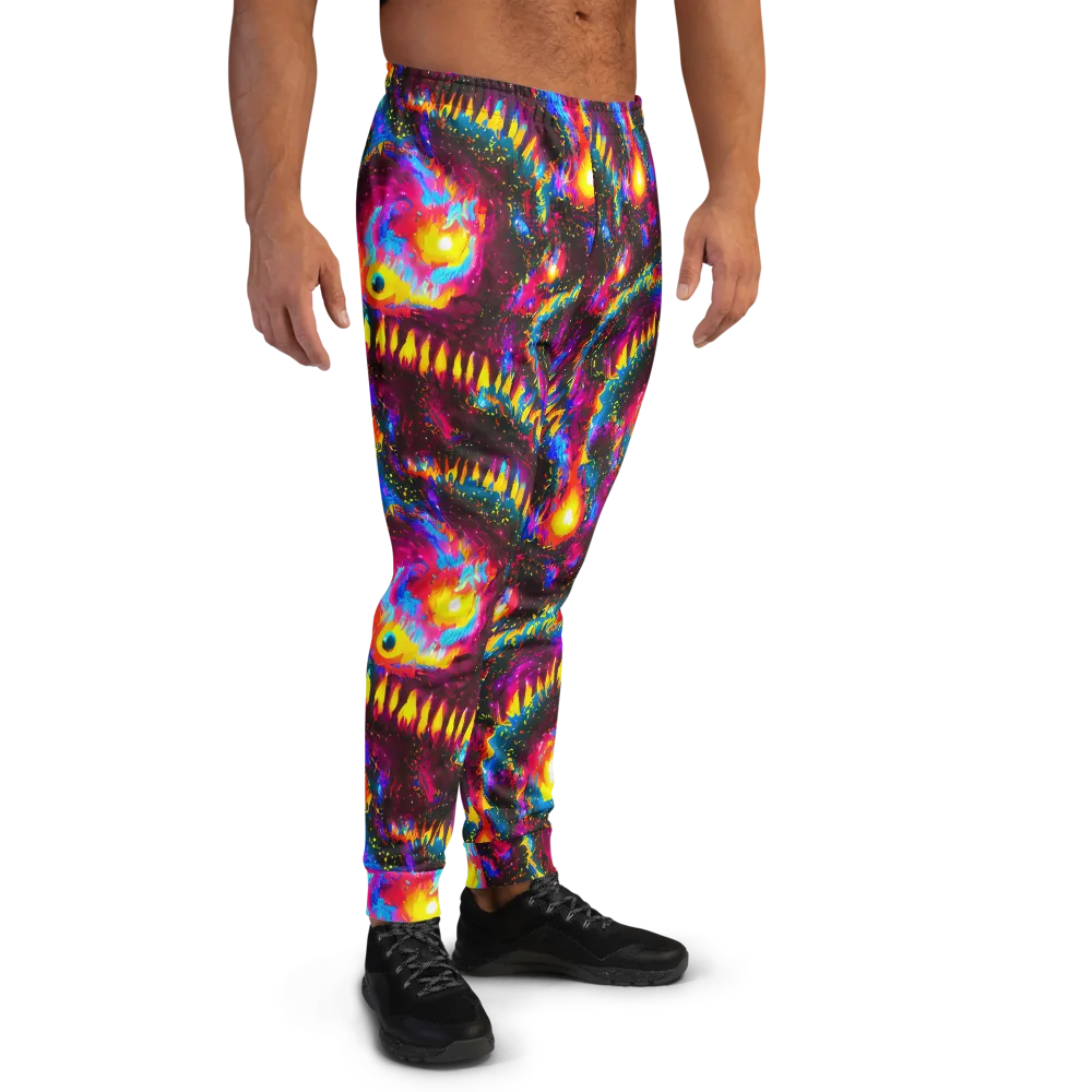 Lava Garden on Men's Joggers — Right