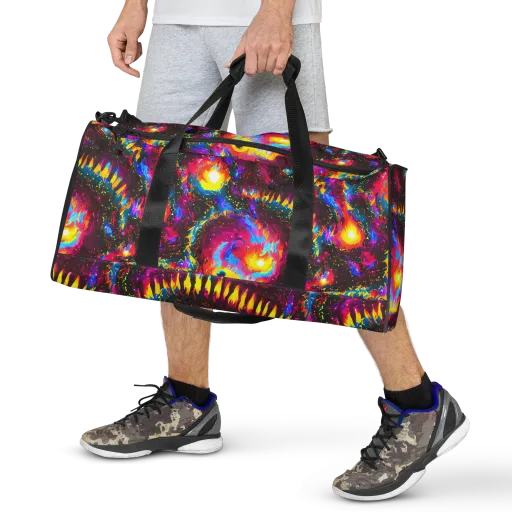 Lava Garden on a Duffle Bag