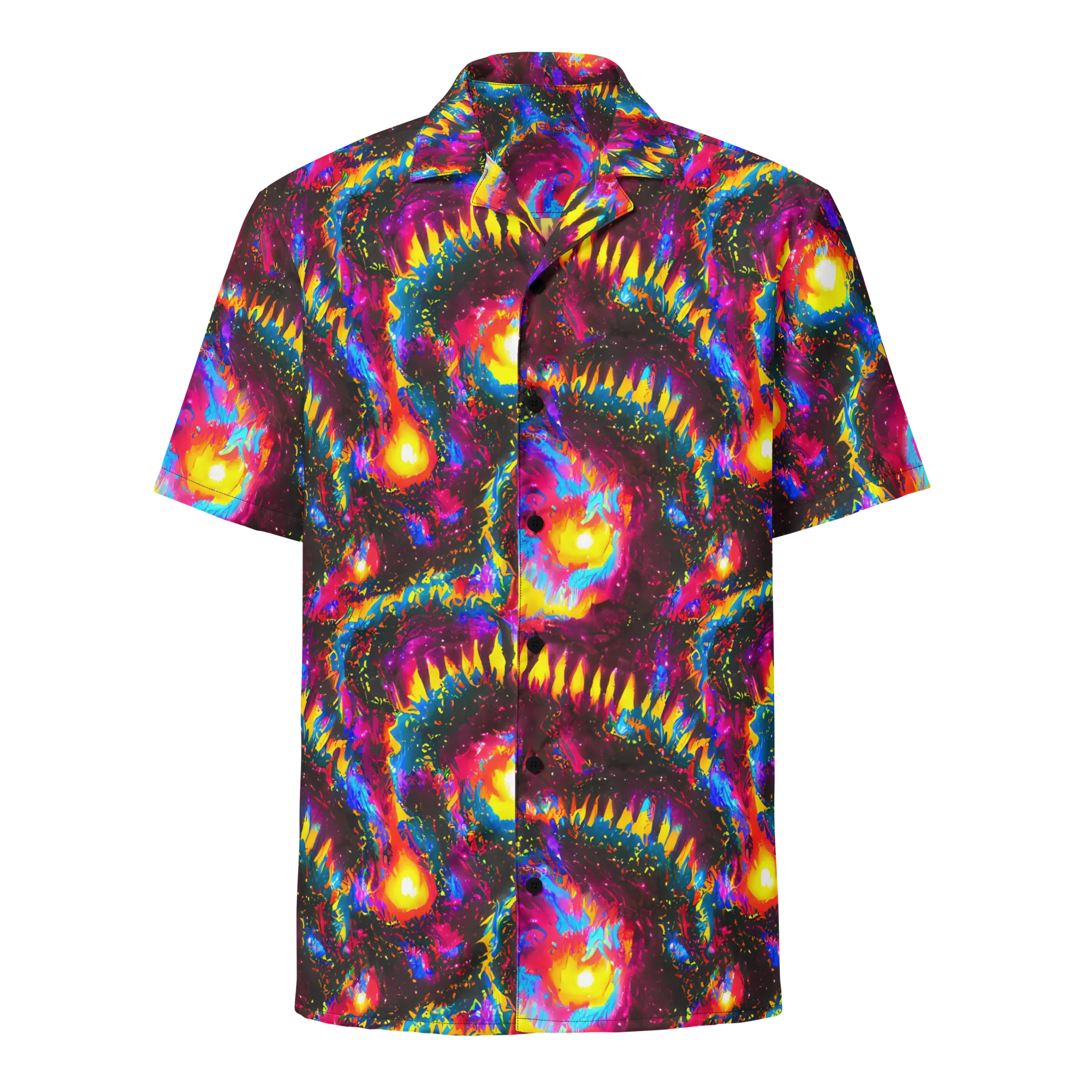Lava Garden on Button Shirt — Front