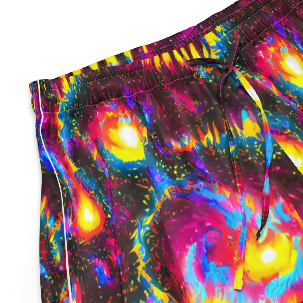 Lava Garden on Women's Pajama Shorts — Product details