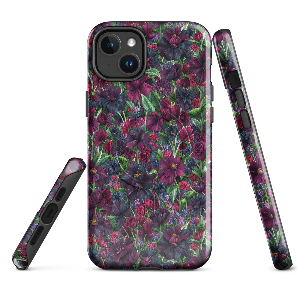 Velvet Night Garden on MagSafe Tough Case for iPhone® — Front